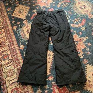 Black Outdoor gear snow pants